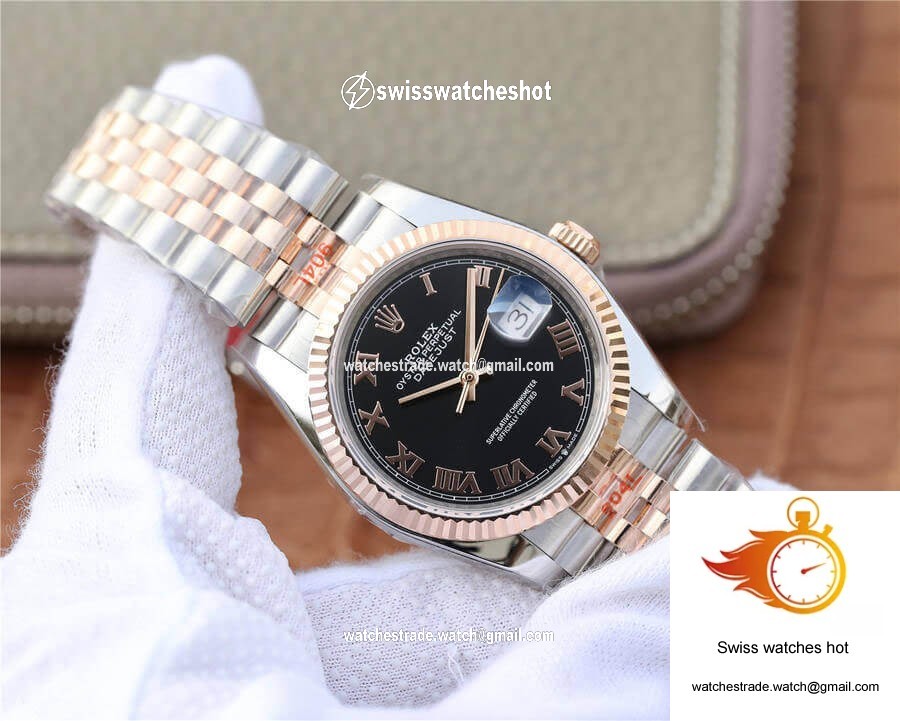 Rolex Datejust 116231 36MM GM Factory Rose Gold 2