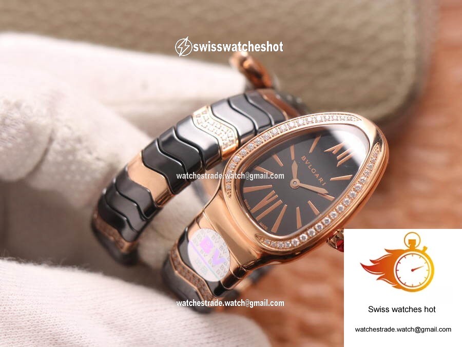 Bvlgari Serpenti BV Factory Rose Gold Diamonds 2