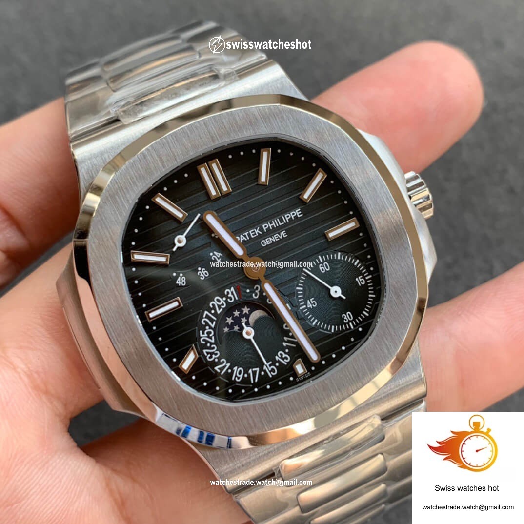 Patek Philippe Nautilus 5712/1A-001 ZF Factory Dark Blue Dial 2