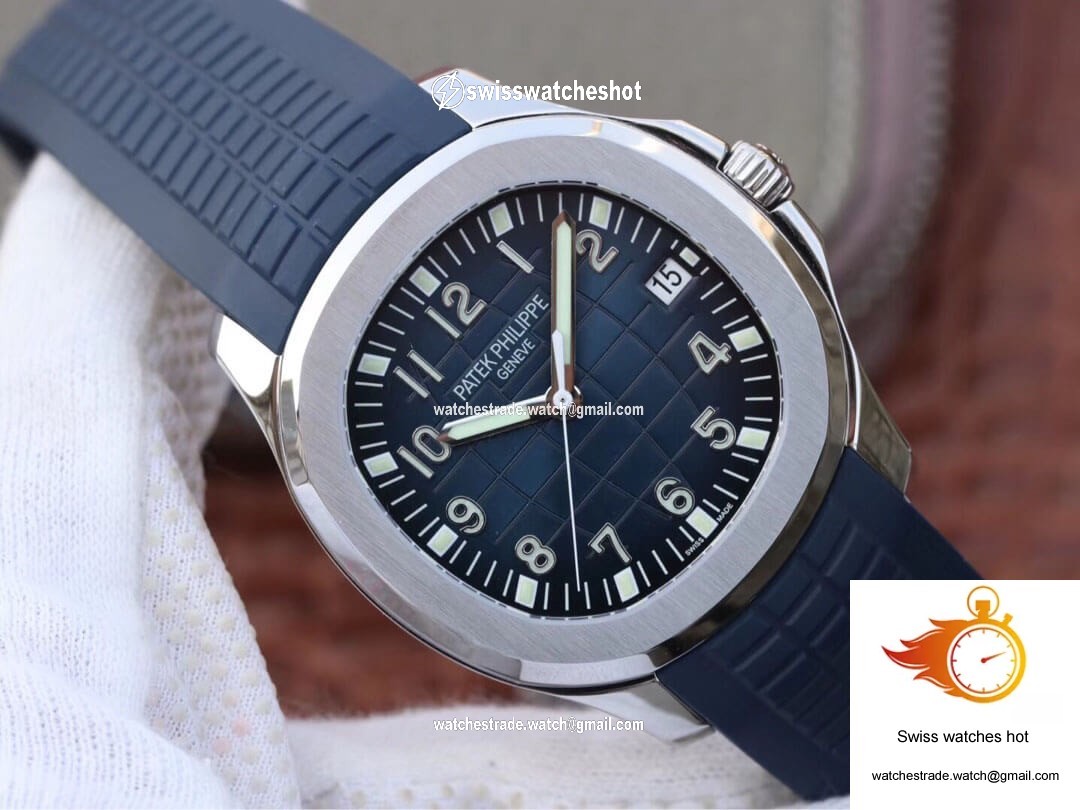 Patek Philippe Aquanaut 5168G-001 ZF Factory Blue Dial 2