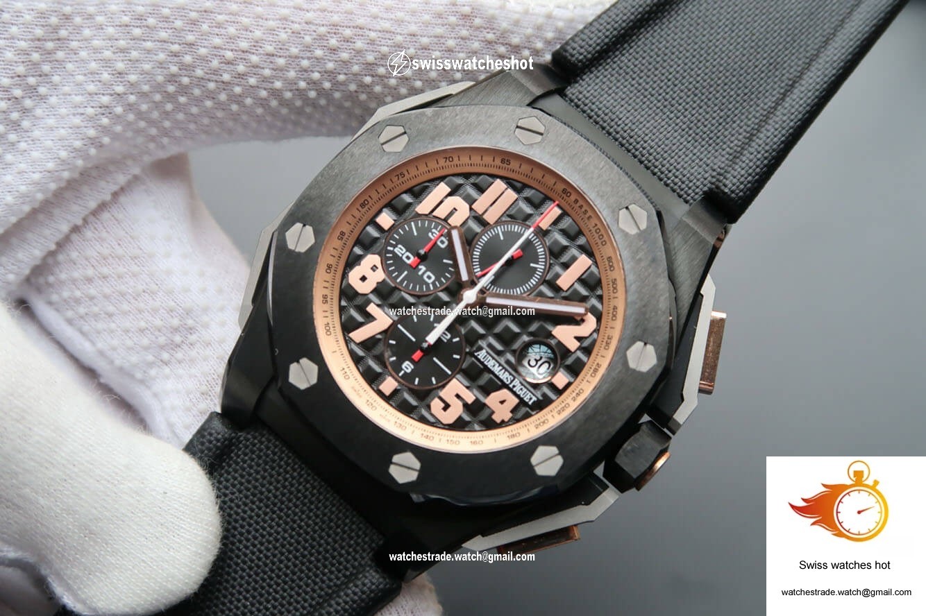 Audemars Piguet Royal Oak Offshore 26378IO.OO.A001KE.01 JF Factory V2 Black Dial 2