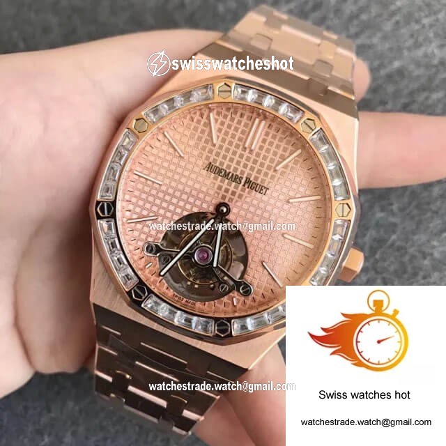 Audemars Piguet Royal Oak Tourbillon Extra Thin 26514OR.ZZ.1220OR.01 R8 Factory Diamond Bezel 2