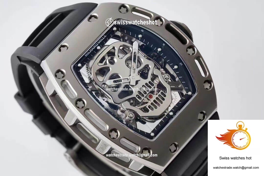 Richard Mille RM052 Tourbillon EUR Factory Titanium Skull Dial 2