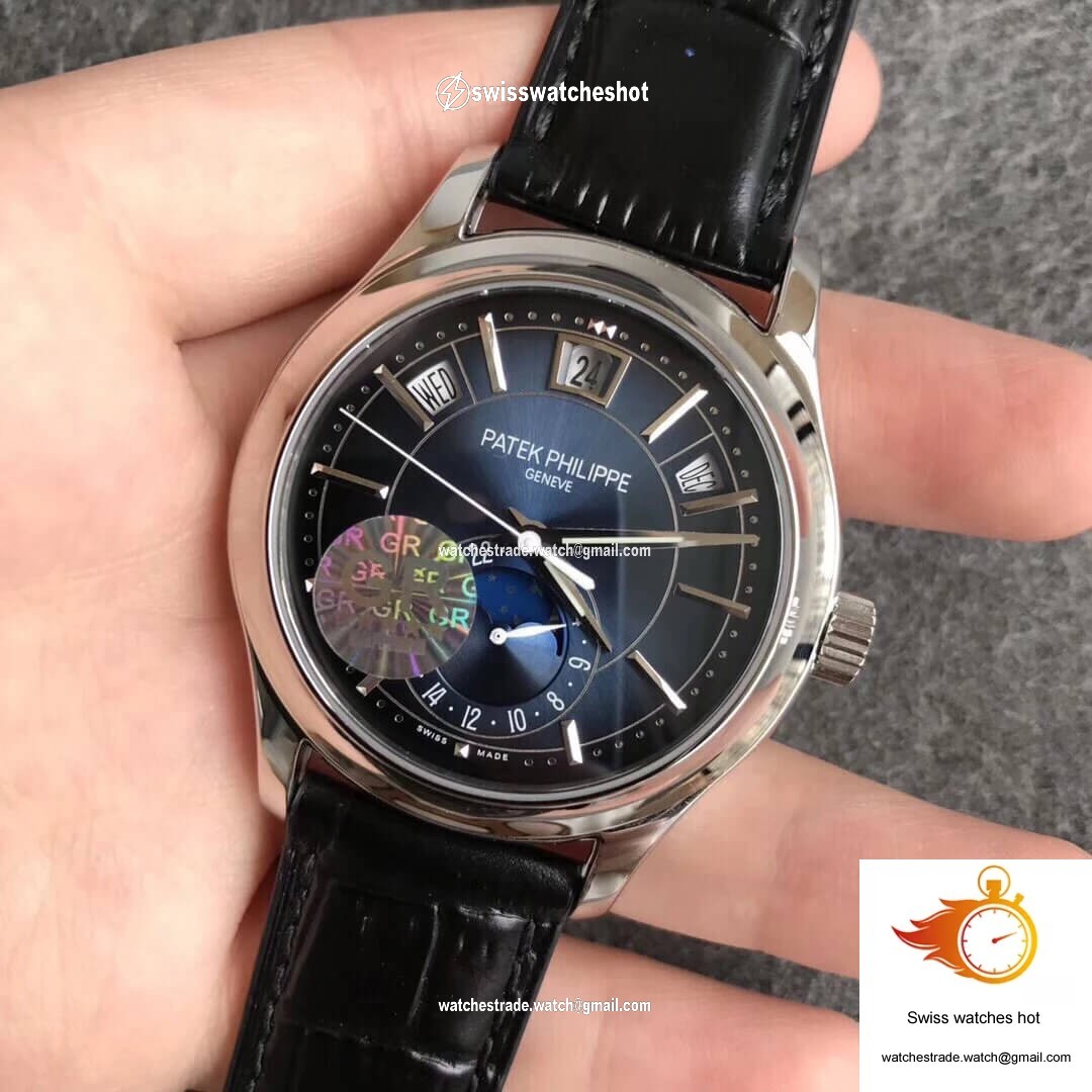 Patek Philippe Complications 5205G-013 GR Factory Stainless Steel Blue Dial 2