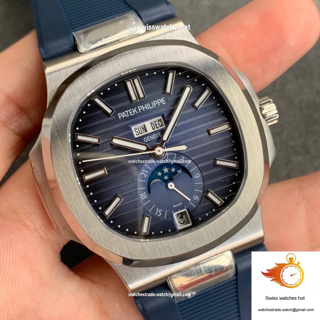 Patek Philippe Nautilus 5726 Moonphase GR Factory V2 Blue Dial 2