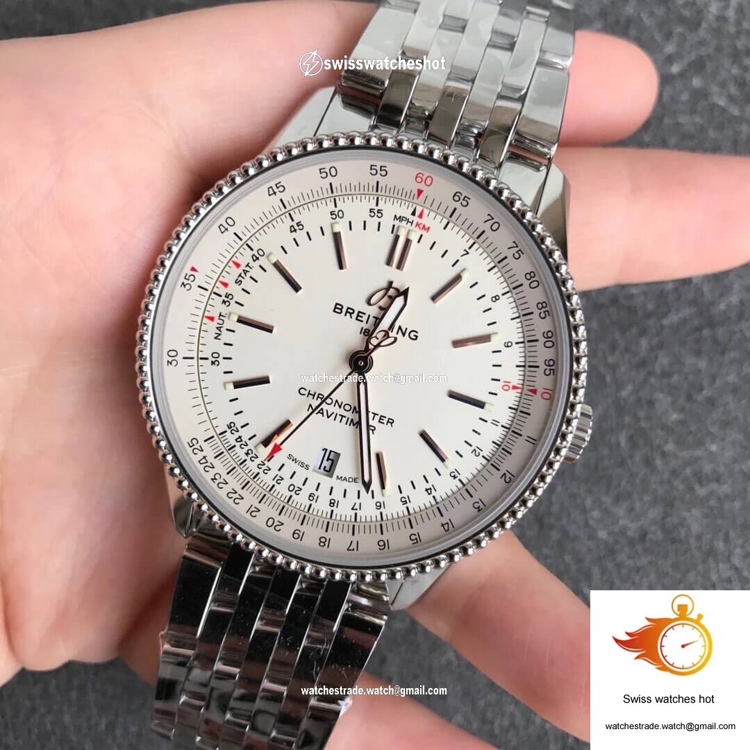 Breitling Navitimer 1 A17326211G1A1 V7 Factory Stainless Steel 2