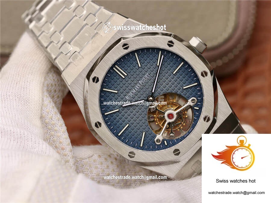 Audemars Piguet Royal Oak Tourbillon Extra Thin 26510IP.OO.1220IP.01 R8 Factory Blue Gradient Dial 2