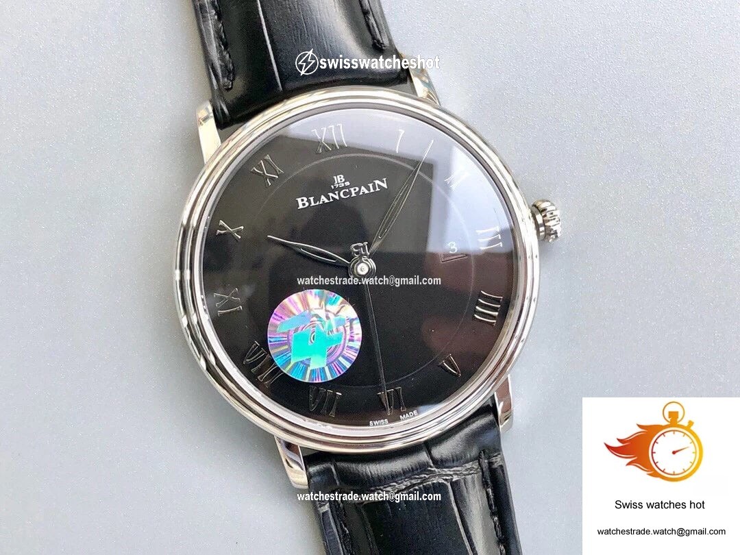 Blancpain Villeret 6551-1127-55B ZF Factory Black Dial 2