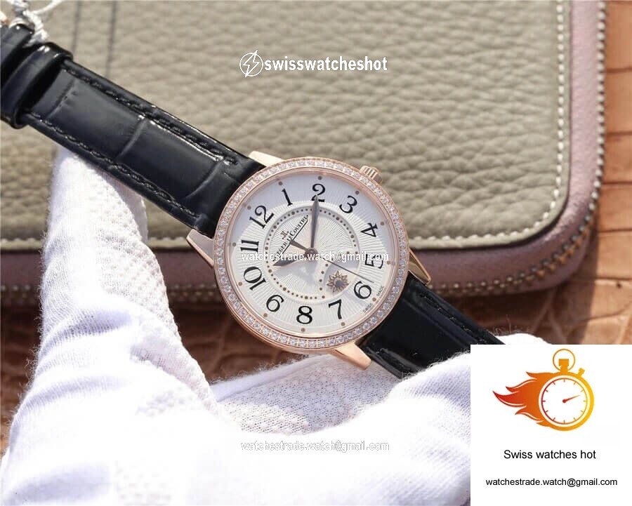 Jaeger LeCoultre Rendez Vous 3442430 ZF Factory Rose Gold Silver Dial 2