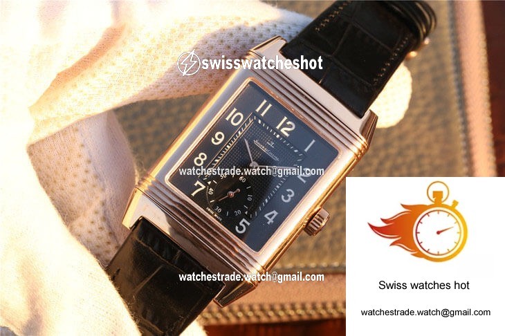 Jaeger-LeCoultre Reverso Q3732470 Rose Gold Black Dial 2