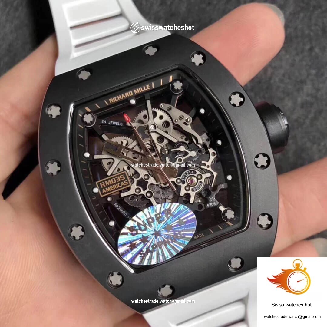 Richard Mille RM035 Americas KV Factory Black Ceramic 2