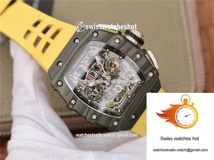 Richard Mille RM11-03 KV Factory Carbon Fiber Case 2