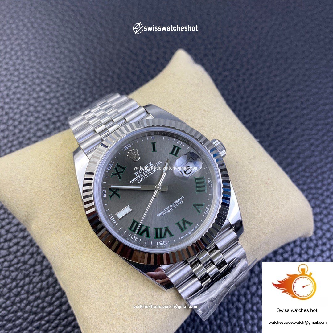 Rolex Datejust M126334-0022 Clean Factory Grey Dial 2