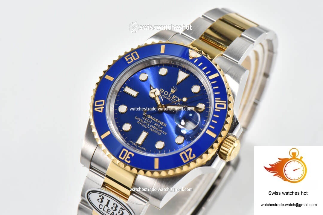 Rolex Submariner 116613LB-97203 Clean Factory V4 Blue Dial 2