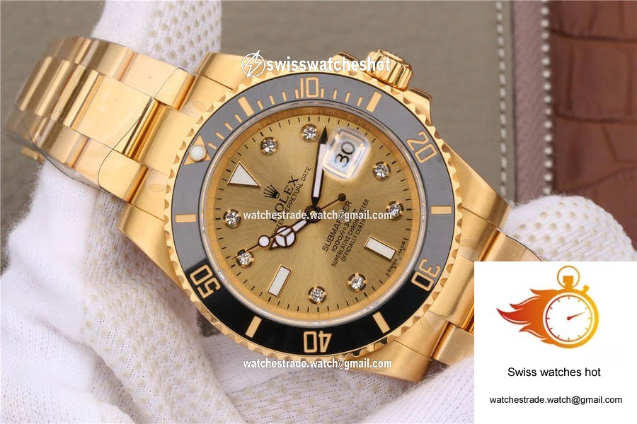 Rolex Submariner 116618 Noob Factory V7 All-Inclusive Gold 2