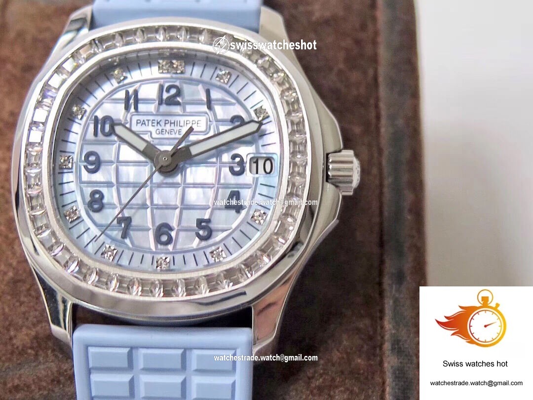 Patek Philippe Aquanaut 5072G-001 PPF Factory Light Blue Dial 2