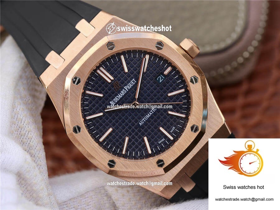 Audemars Piguet Royal Oak 15400 Blue Dial 2