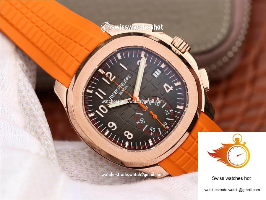 Patek Philippe Aquanaut 5968A-001 Orange Strap 2