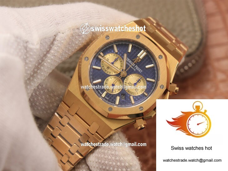 Audemars Piguet Royal Oak Chronograph 26331BA.OO.1220BA.01 OM Factory Blue Dial 2