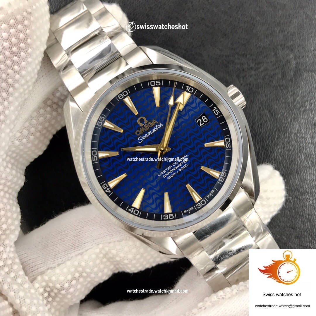Omega Seamaster Aqua Terra 150M Rio Olympic Special Edition VS Factory Blue Dial 2