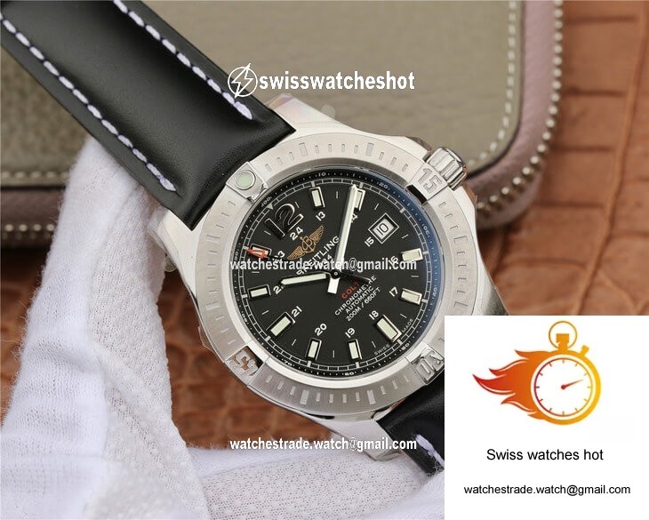 Breitling Colt Automatic A1738811/BD44/435X/A20BA.1 GF Factory Black Dial 2