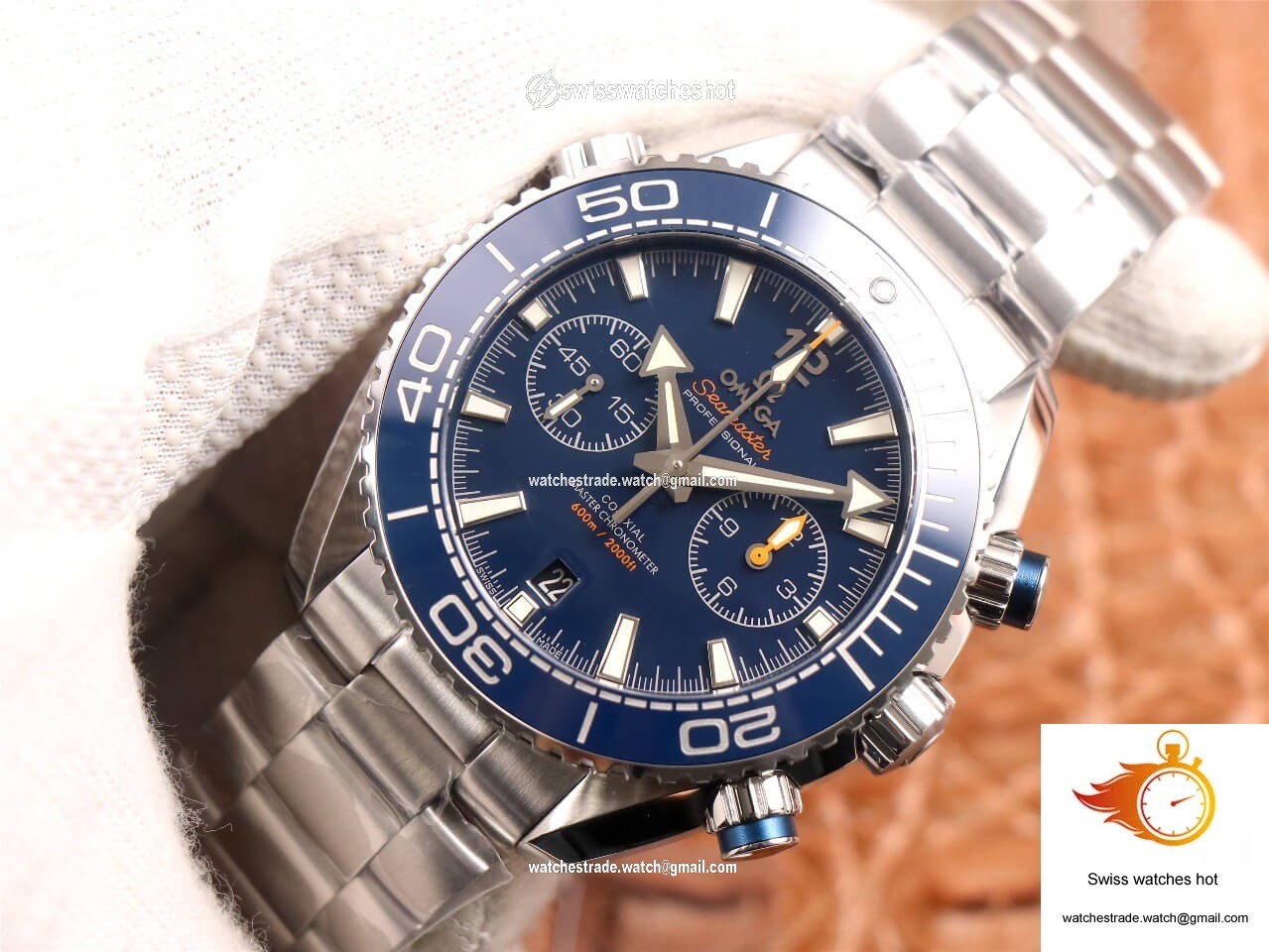 Omega Seamaster Ocean Universe 600M 215.30.46.51.03.001 OM Factory V3 Blue Dial 2