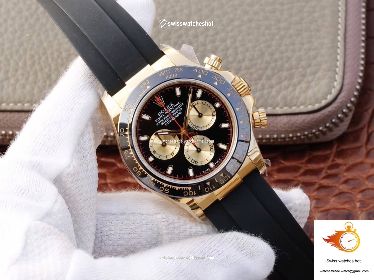 Rolex Daytona Cosmograph M116518ln-0047 JH Factory Black dial 2