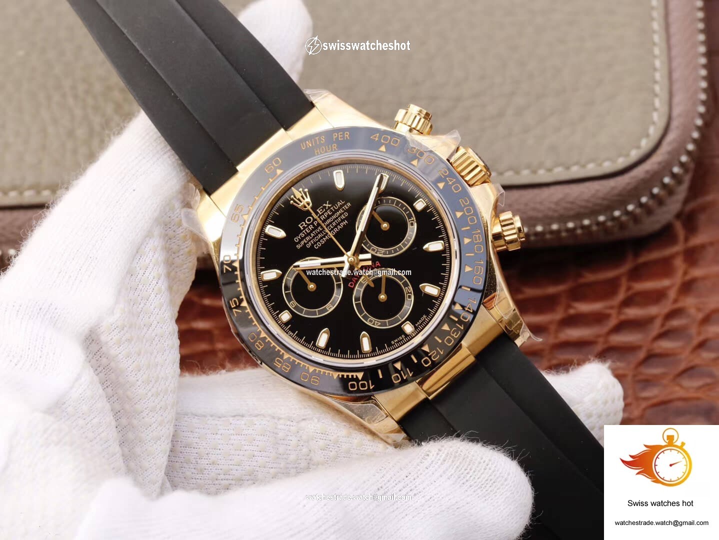 Rolex Daytona Cosmograph M116518ln-0043 JH Factory Black Dial 2