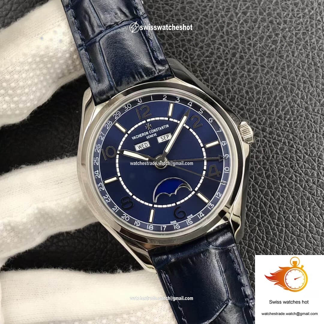 Vacheron Constantin FiftySix Day-Date 4000E/000A-B548 ZF Factory Blue Dial 2