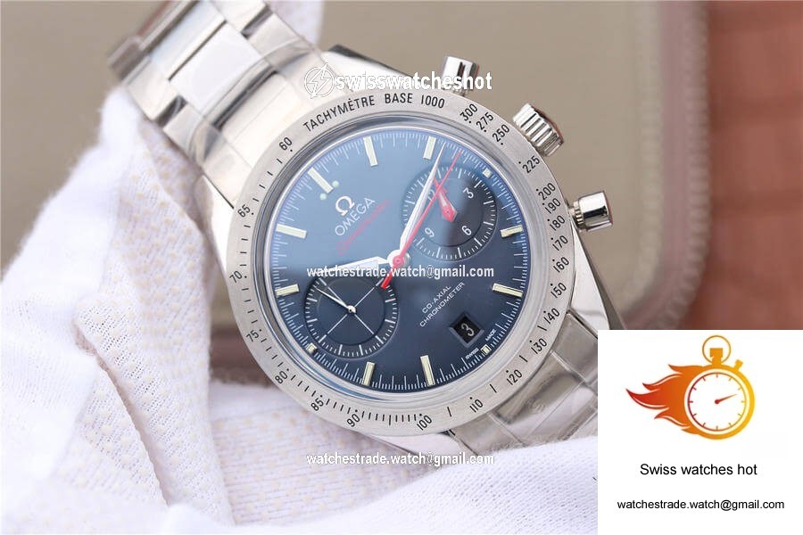 Omega Speedmaster 331.10.42.51.03.001 OM Factory Blue Dial 2