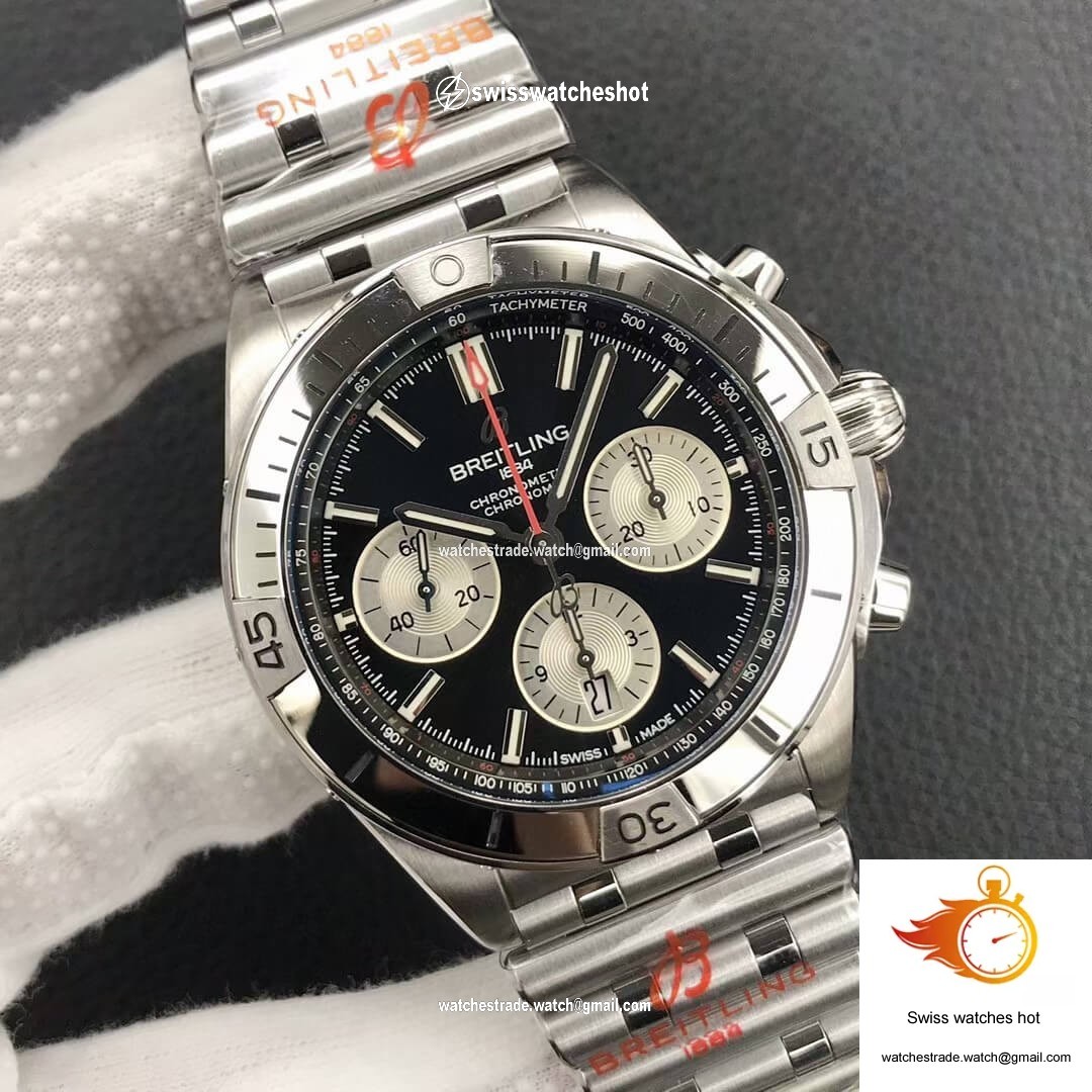 Breitling Chronomat AB0134101B1A1 GF Factory Black Dial 2