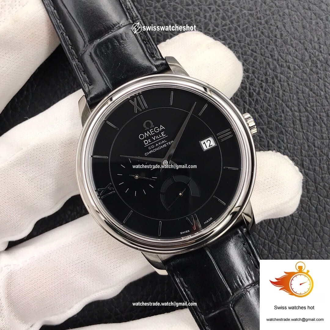 Omega De Ville 424.13.40.21.01.001 ZF Factory Black Dial 2