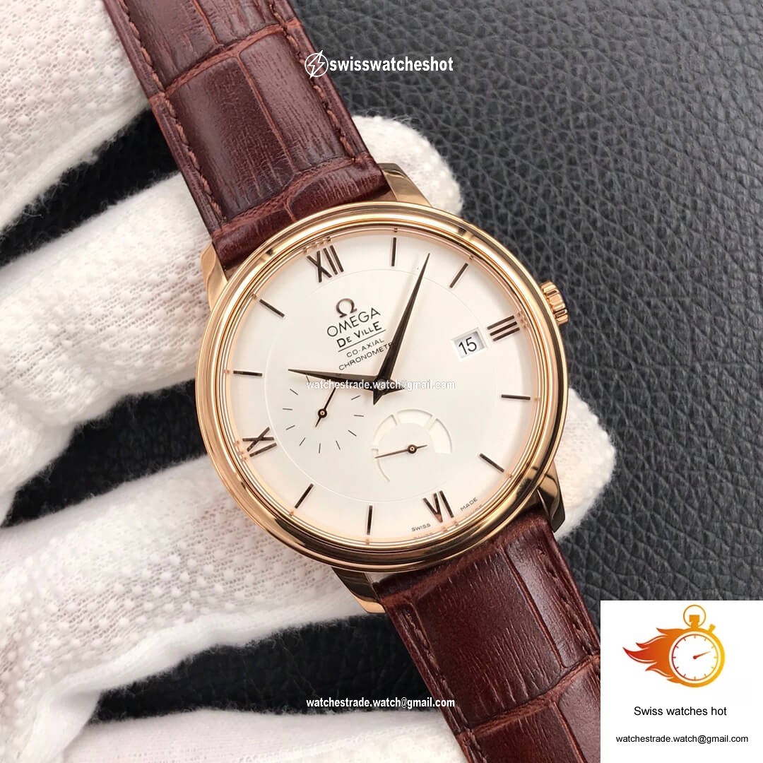 Omega De Ville 424.53.40.21.02.001 ZF Factory Red Gold 2