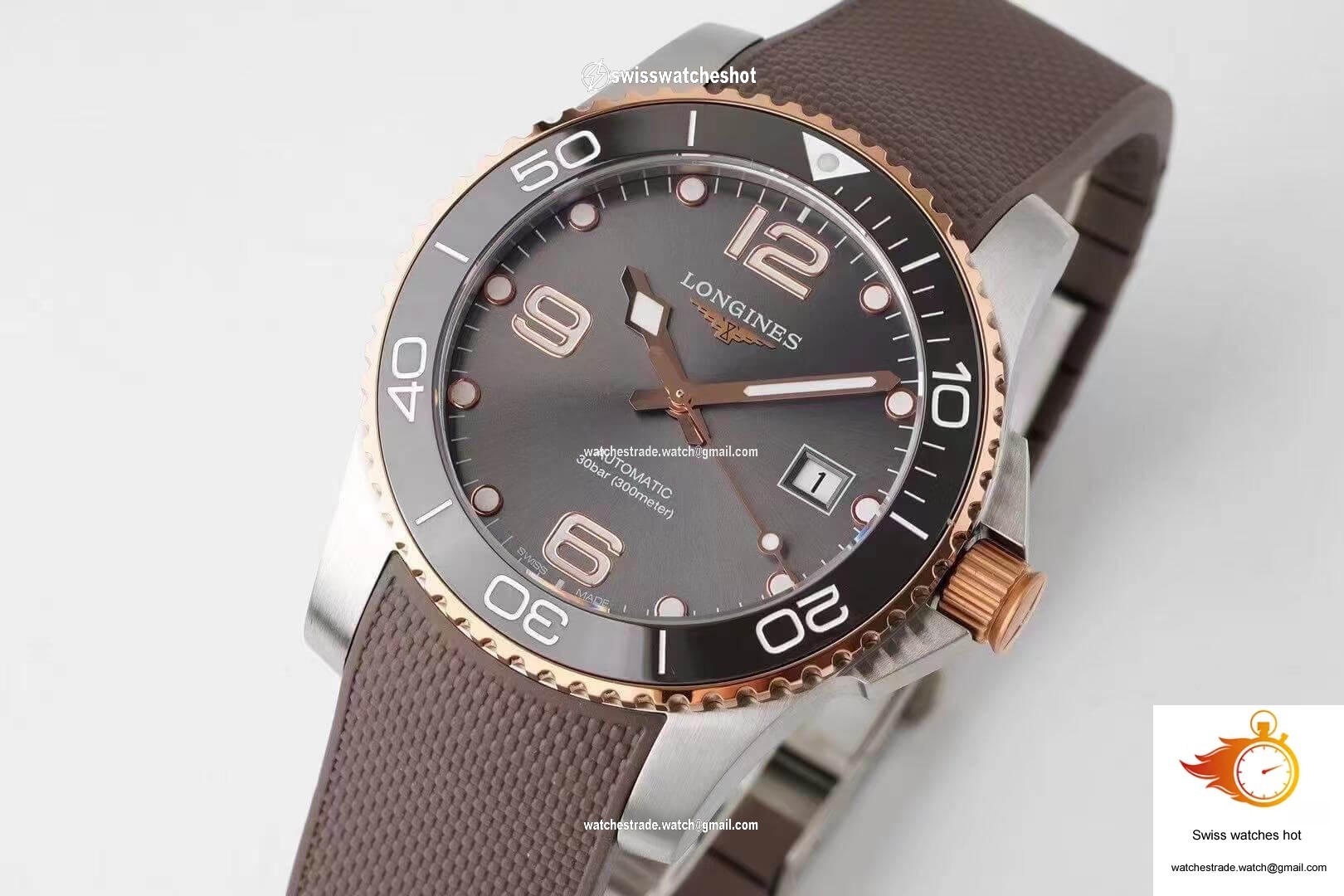 Longines Concas L3.781.3.78.9 ZF Factory Grey Dial 2