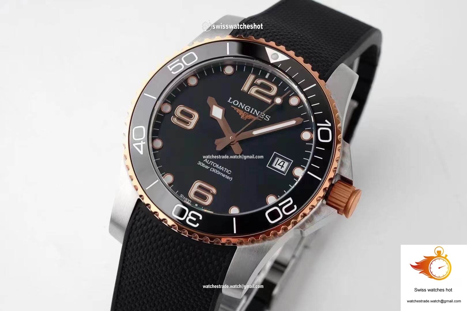 Longines Concas L3.781.3.58.9 ZF Factory Black Dial 2