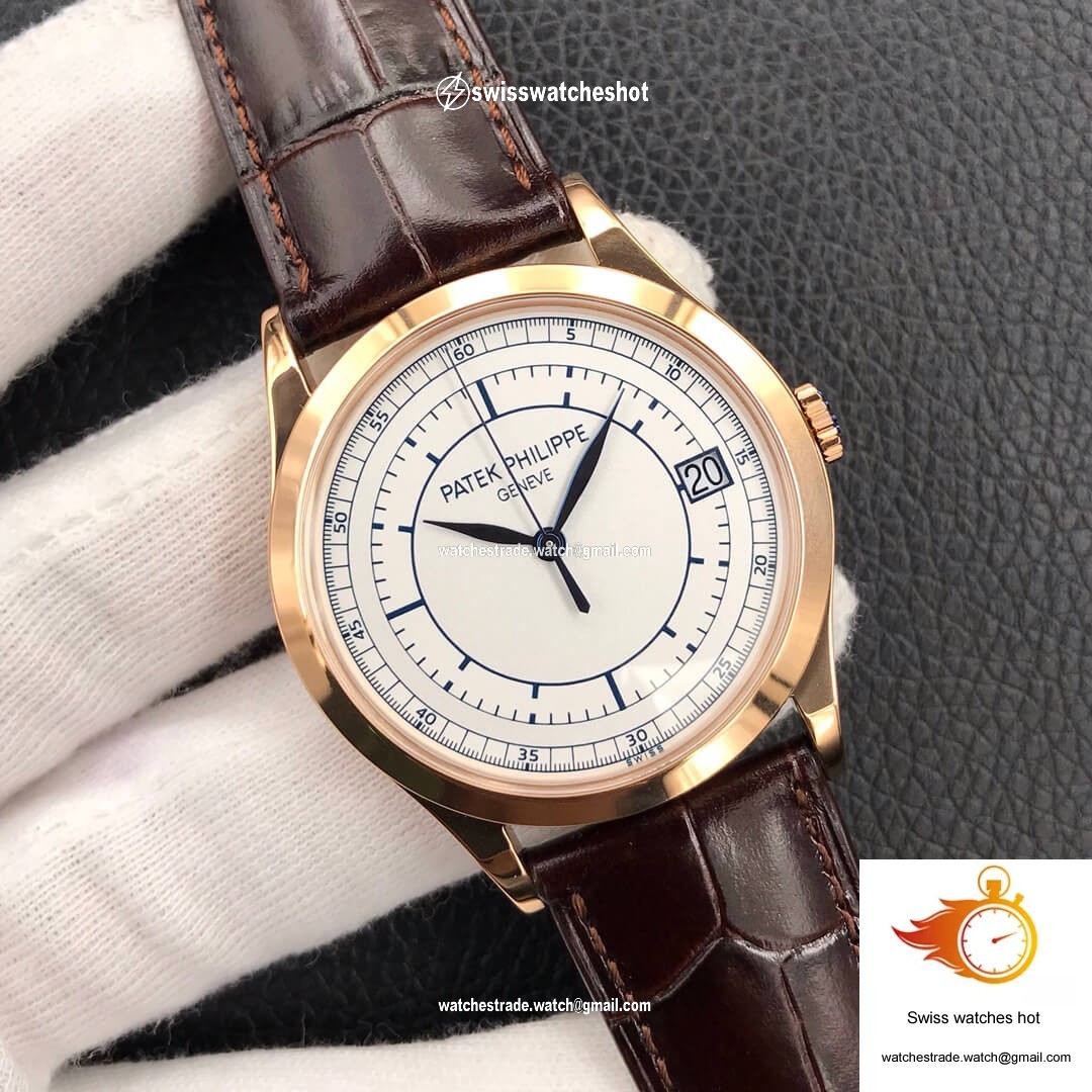 Patek Philippe Calatrava 5296R-001 ZF Factory Rose Gold 2
