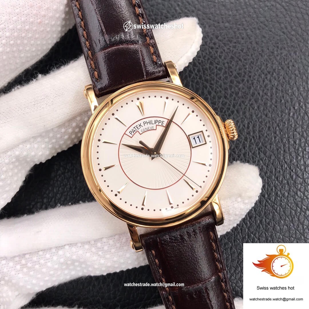 Patek Philippe Calatrava 5153J-001 ZF Factory Rose Gold 2