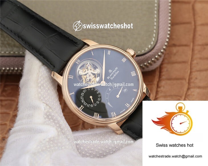 Blancpain Villeret 6025-3642-55B JB Factory Black Dial 2