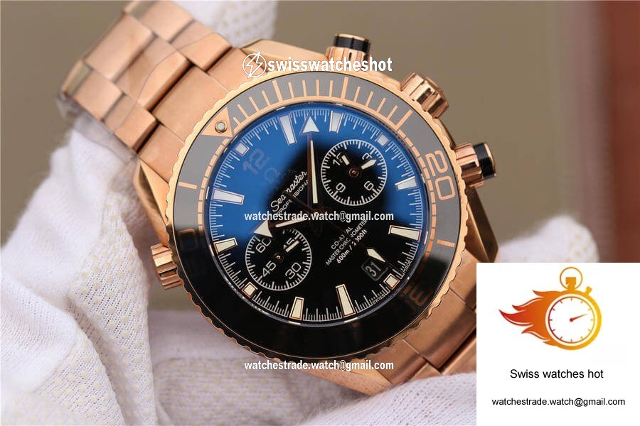 Omega Seamaster Ocean Universe Timing 232.63.46 OM Factory Black Dial 2