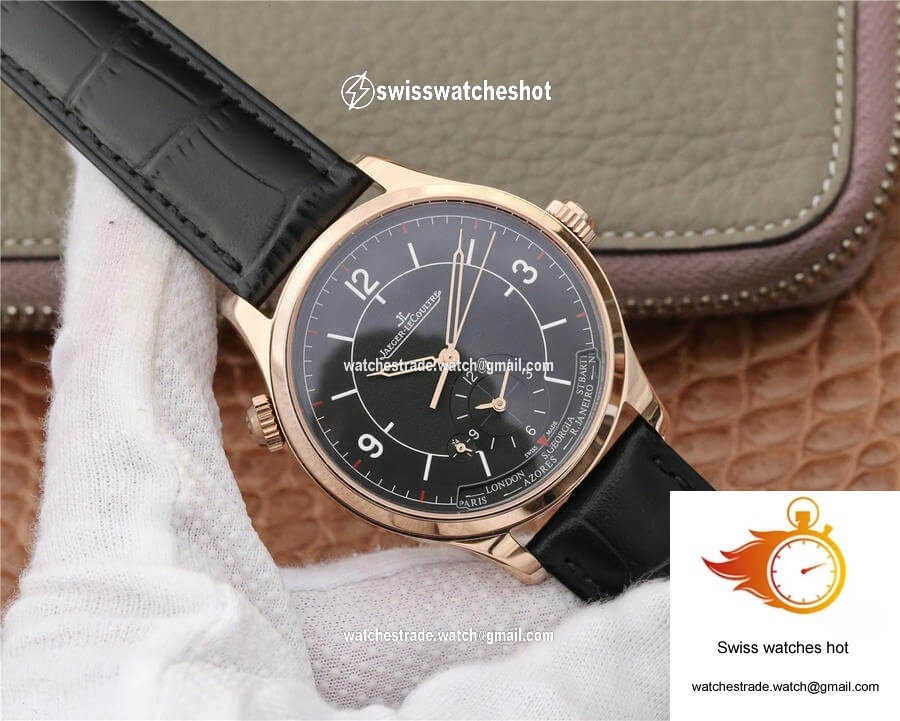 Jaeger LeCoultre Master 1428530 TF Factory Black Dial 2