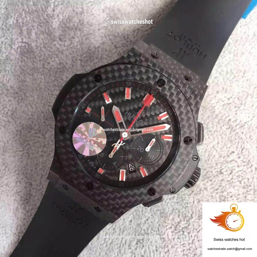 Hublot Big Bang Carbon 301.QX.1724.RX V6 Factory Black Dial 2