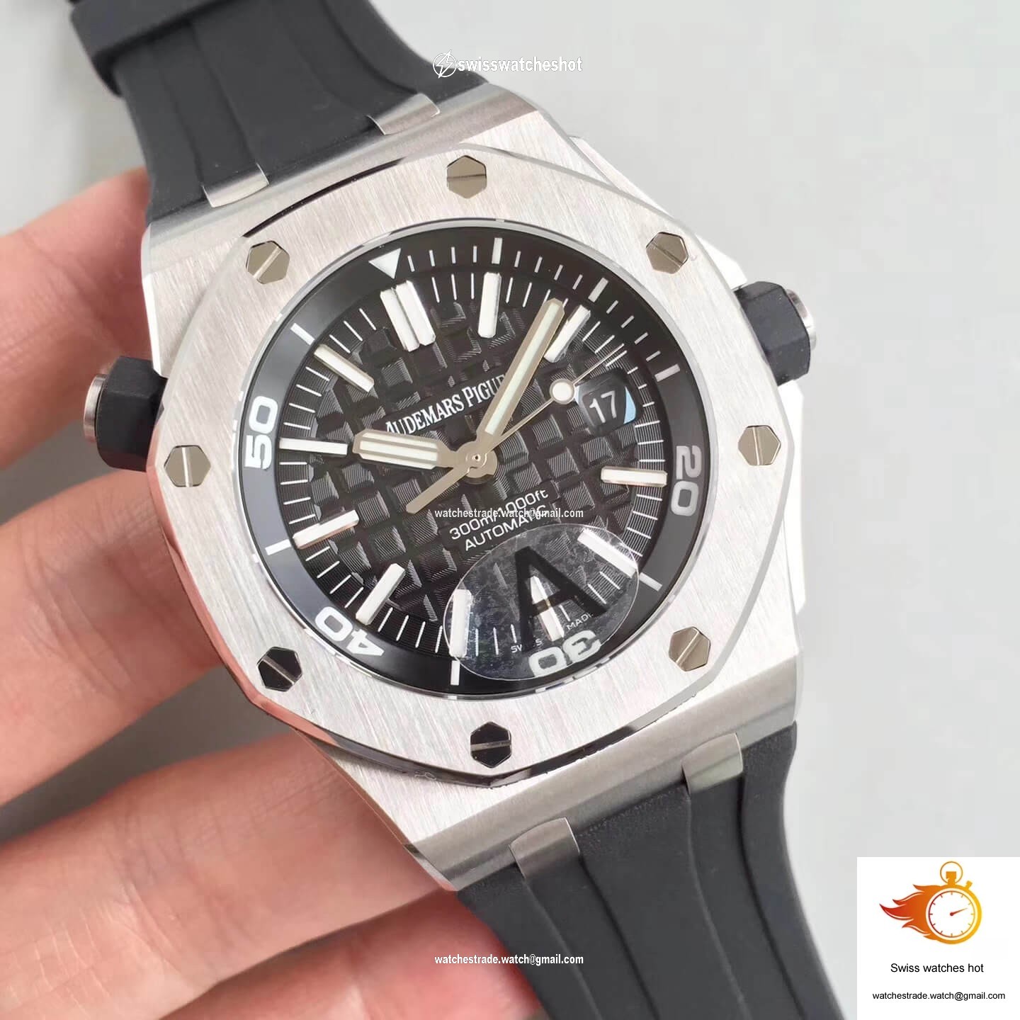 Audemars Piguet Royal Oak Offshore 15703 JF Factory V10 Black Dial 2