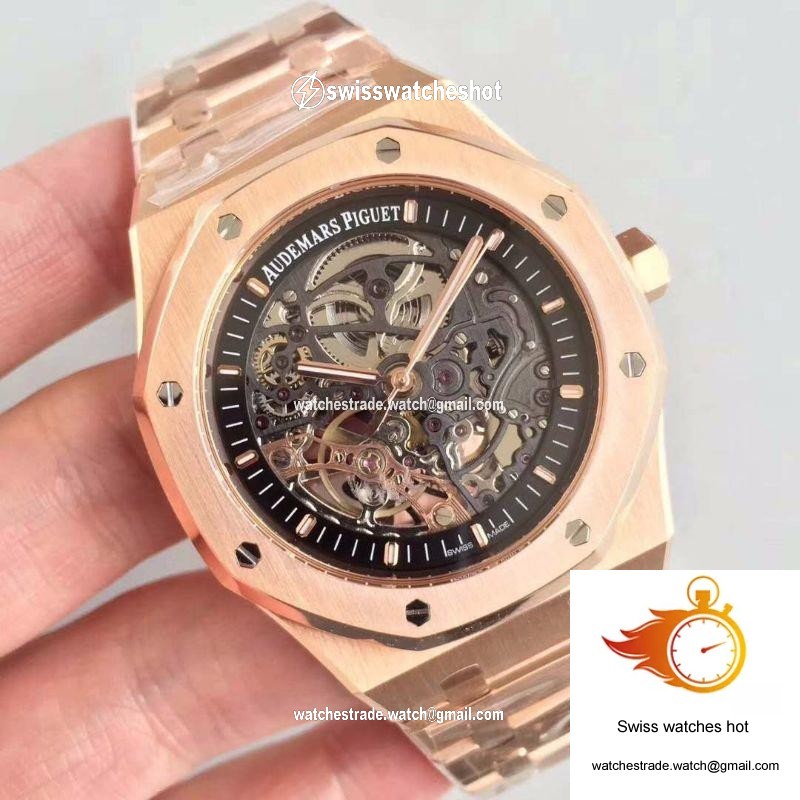 Audemars Piguet Royal Oak 15407OR.OO.1220OR.01 JF Factory Skeleton Dial 2