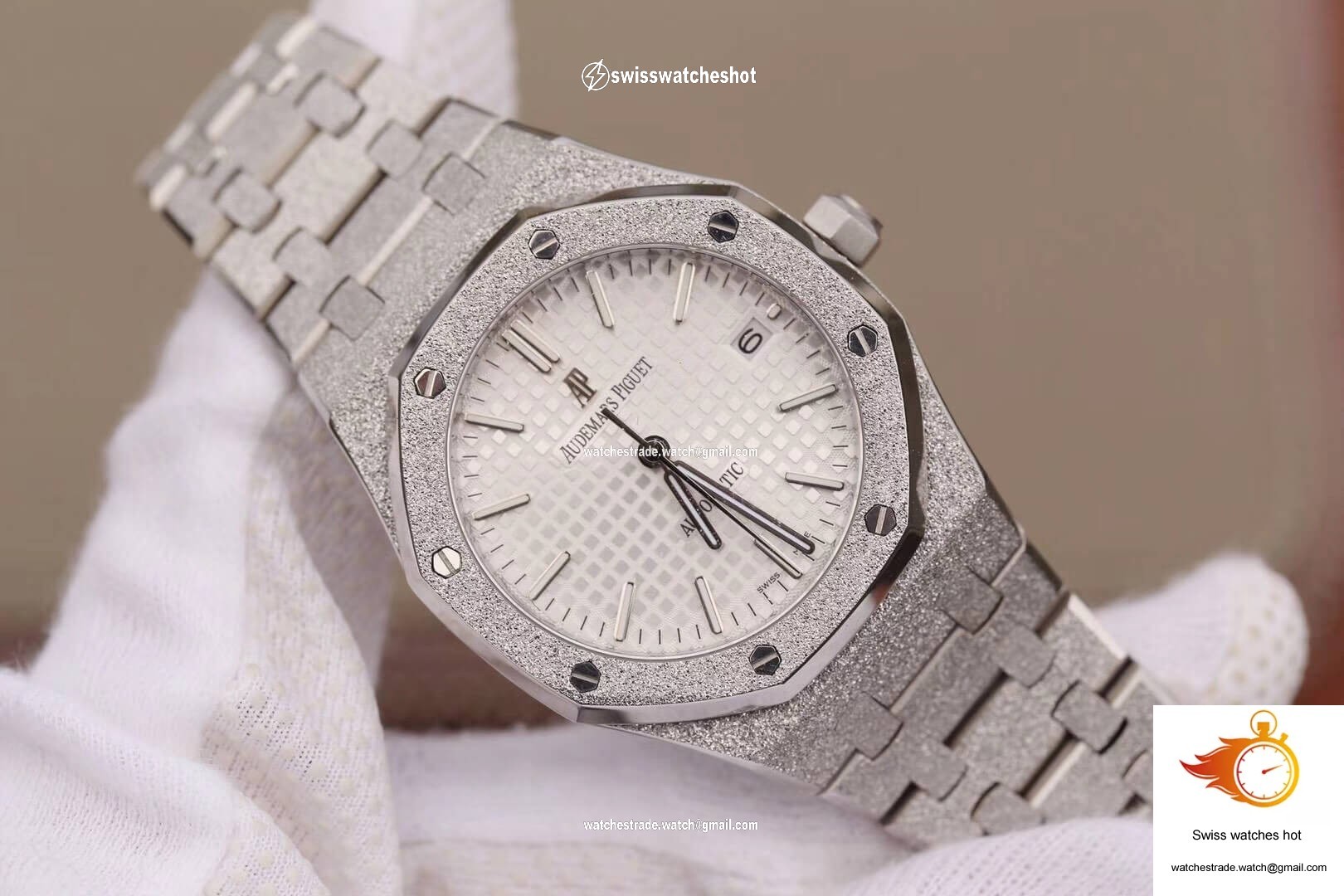 Audemars Piguet Royal Oak 15454BC.GG.1259BC.01 JH Factory Silver Dial 2