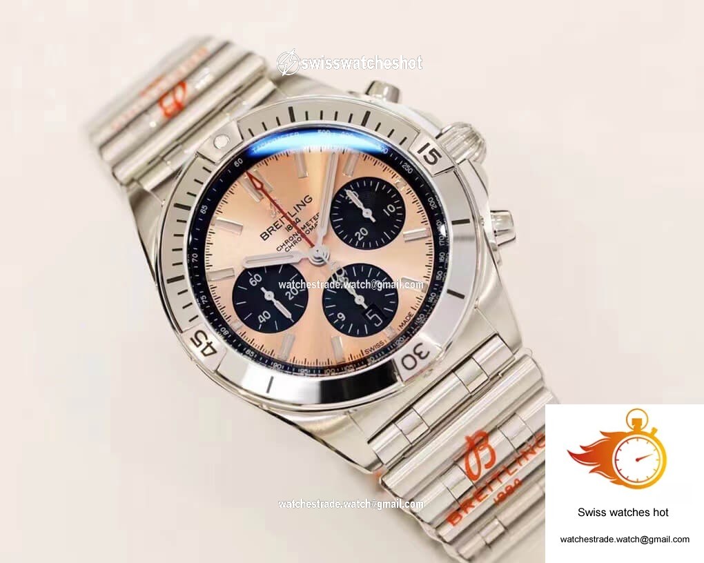 Breitling Chronomat AB0134101K1A1 GF Factory Rose Gold Dial 2