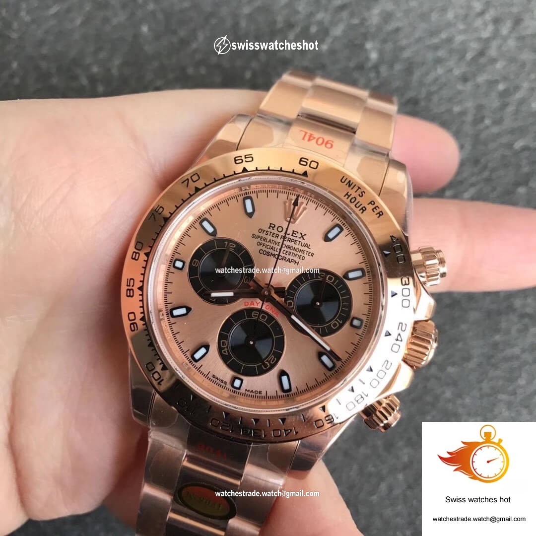 Rolex Daytona m116505-0009 Noob Factory Champagne Dial 2