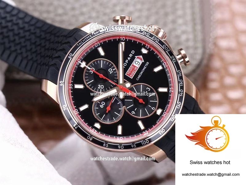 Chopard Classic Racing Mille Miglia GTS Chronograph 161293-5001 V7 Factory Black Dial 2
