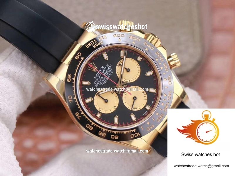 Rolex Daytona M116518LN-0047 Noob Factory Black Dial 4130 Movement 2