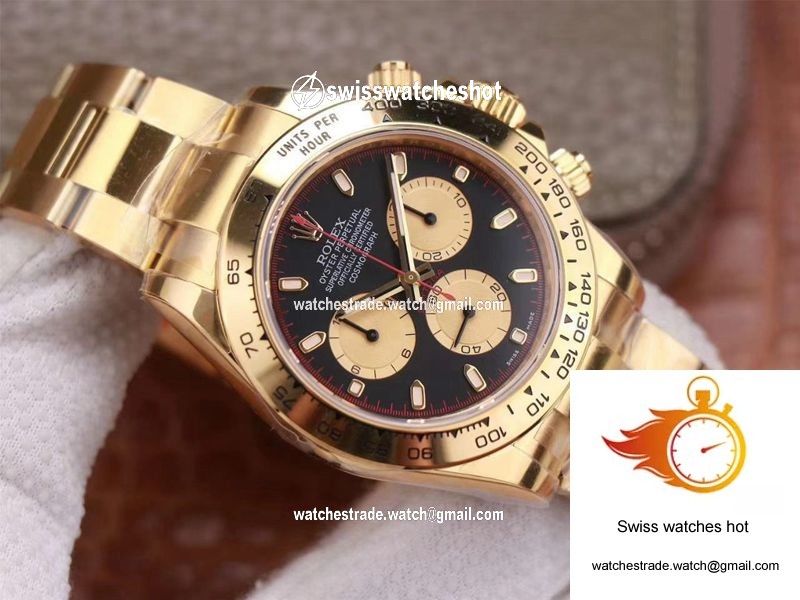 Rolex Daytona M116508-0009 Noob Factory Black Dial 4130 Movement 2