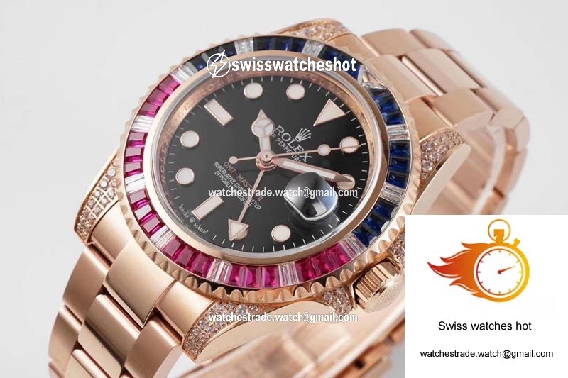 Rolex GMT Master II 116759 SAru ROF Factory Rose Gold 2